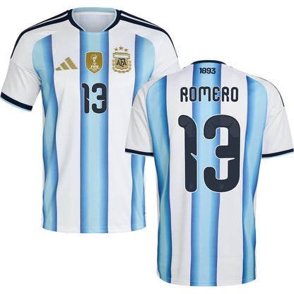 Argentina Home Soccer Jersey World Cup 2026