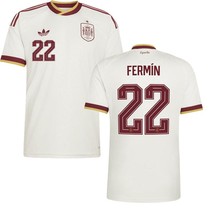 Spain Away Soccer Jersey World Cup 2026