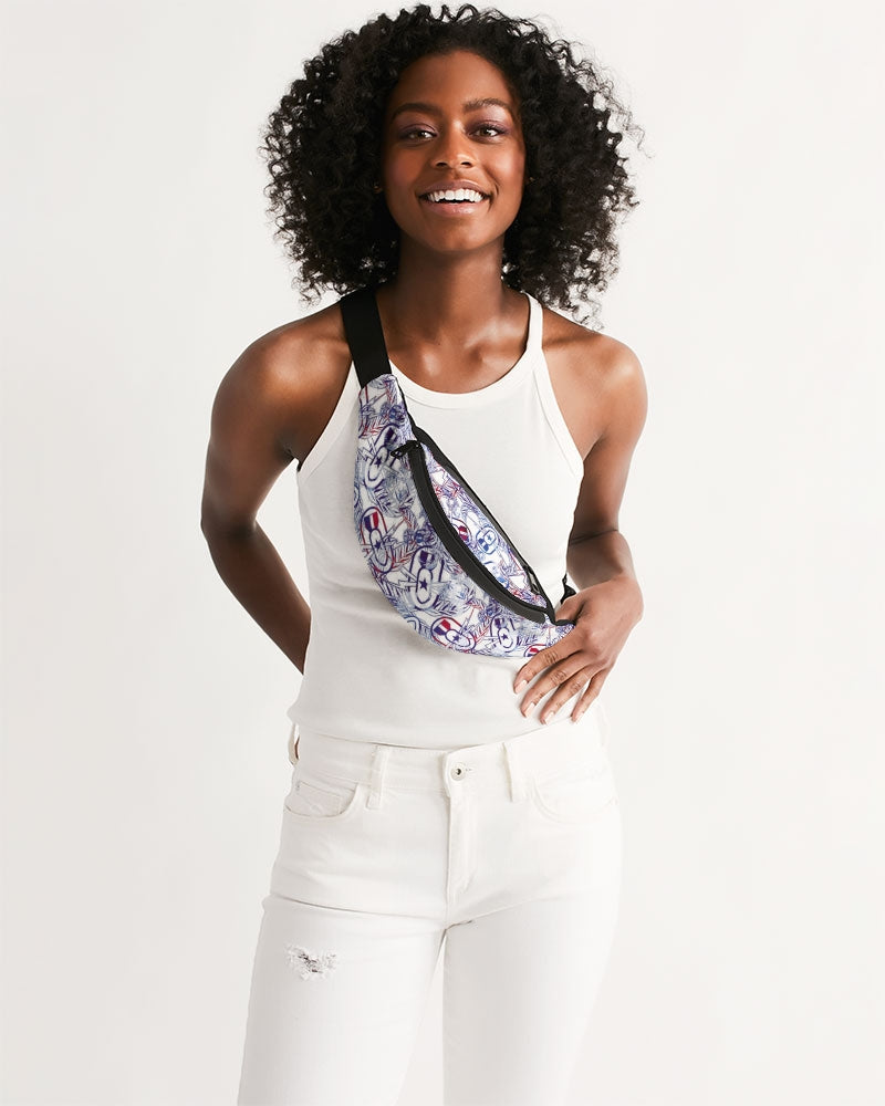 Print On Demand - Crossbody Sling Bag - "It's 5 o'clock Somewhere" (Red, White, & BOOM!)