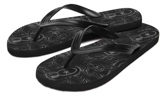 Flip Flops - "It's 5 o'clock Somewhere" (Grey)